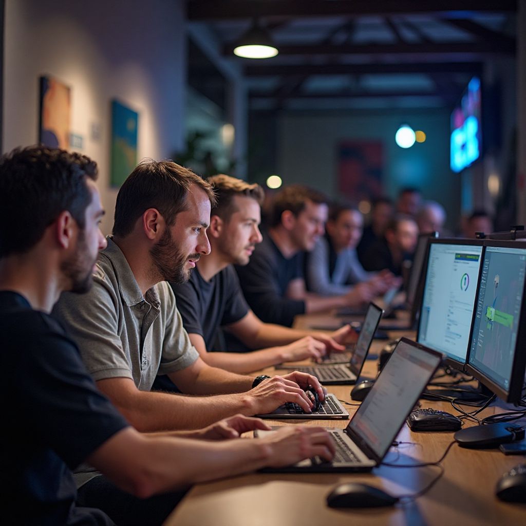 Community manager engaging with gaming community