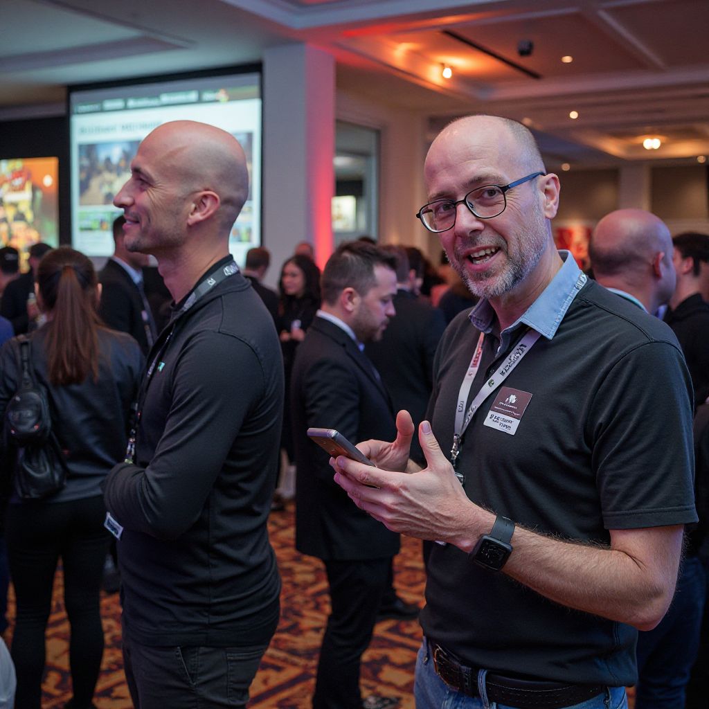 Gaming industry networking event